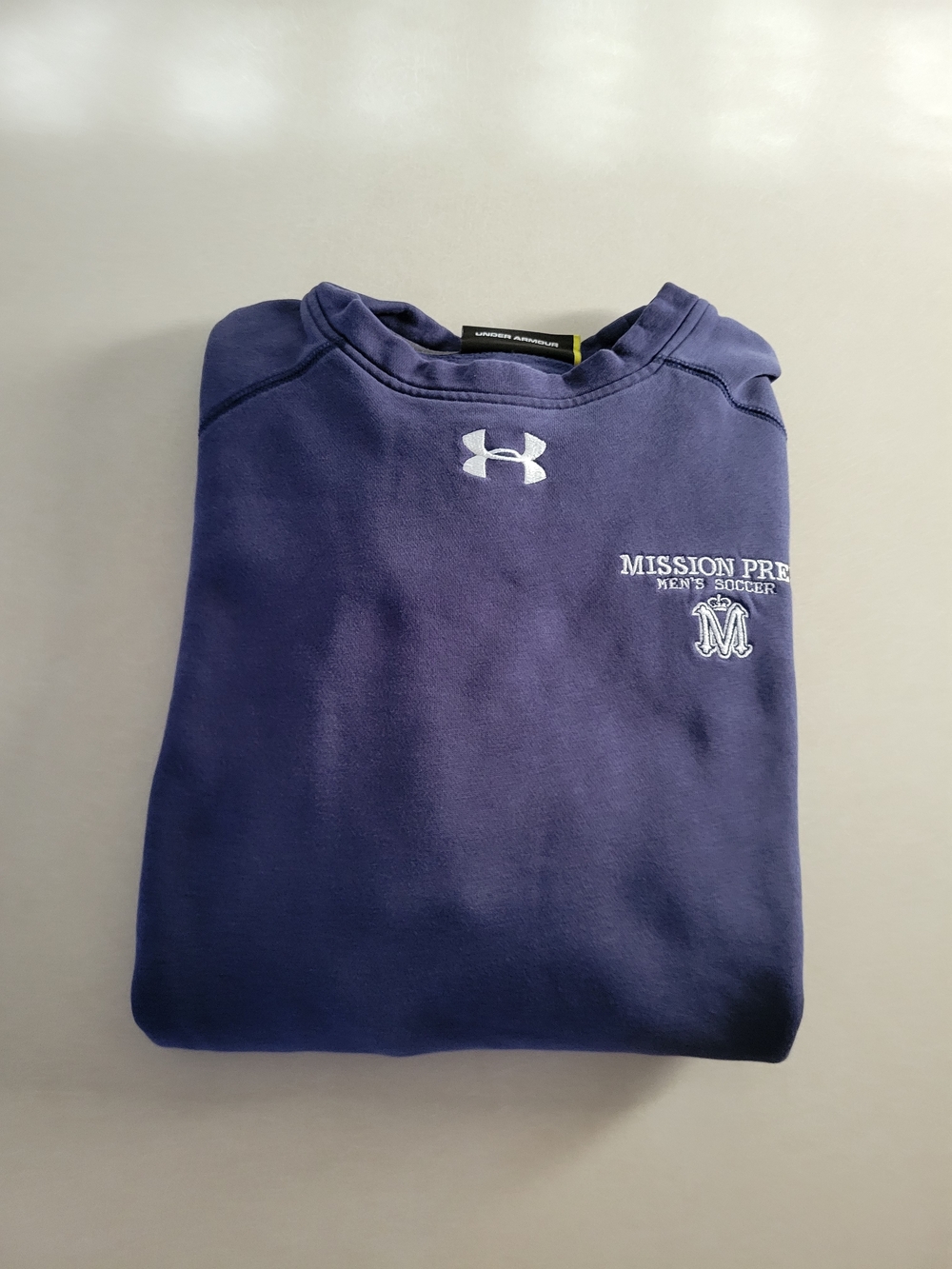Under Armour Mission Prep Soccer Crewneck Pullover Sweater